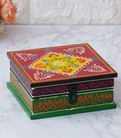 Wooden rajasthan jewellery box