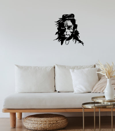 Handcrafted Hanuman ji Wall Art