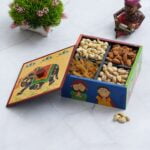 Wooden 4 boxex dry fruit box