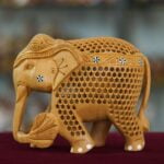 Wooden elephant