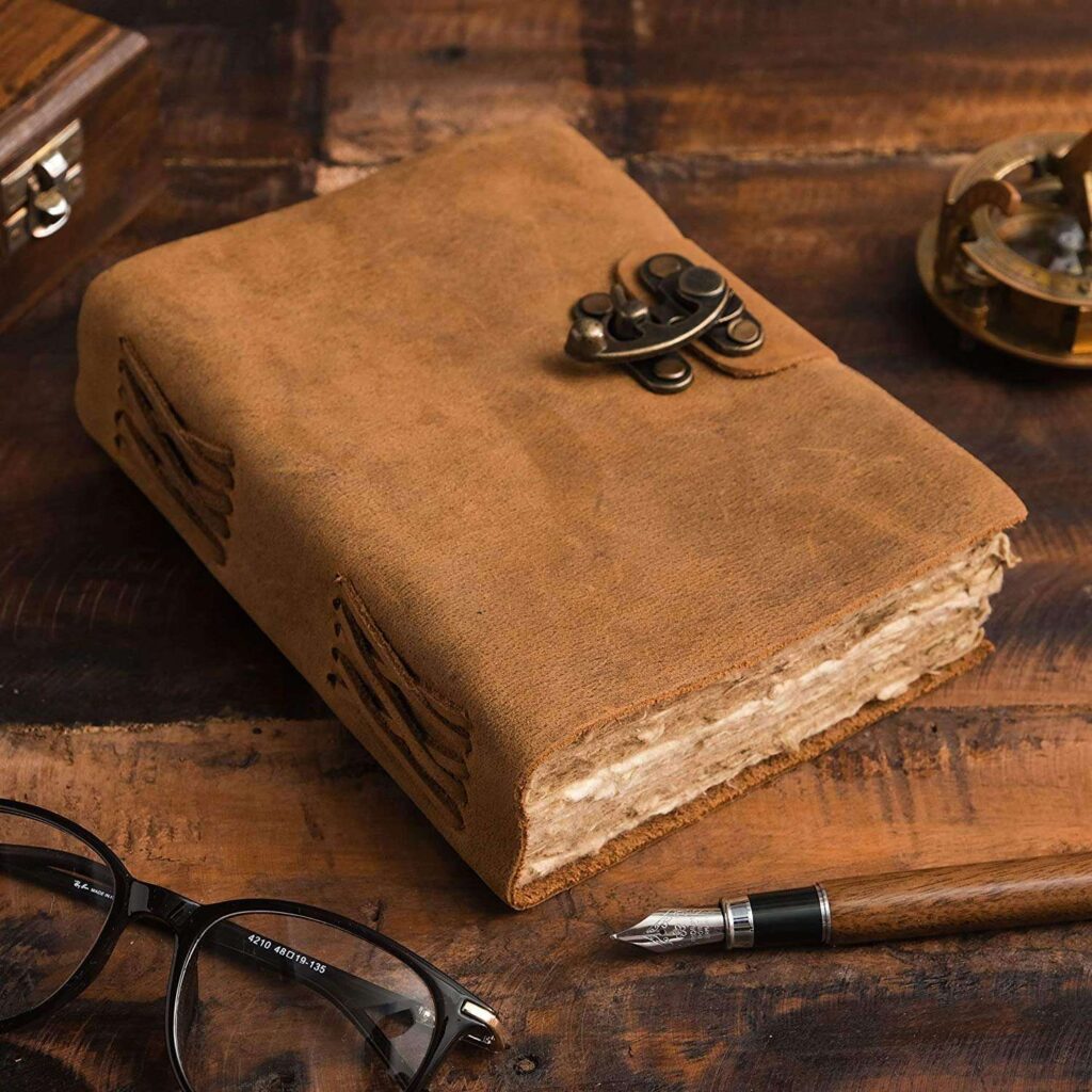 leather diary